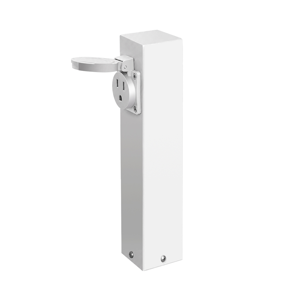 30CM Outdoor Power Pedestal with 2 Sockets