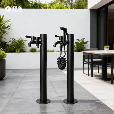 Freestanding Garden Faucet Pedestal