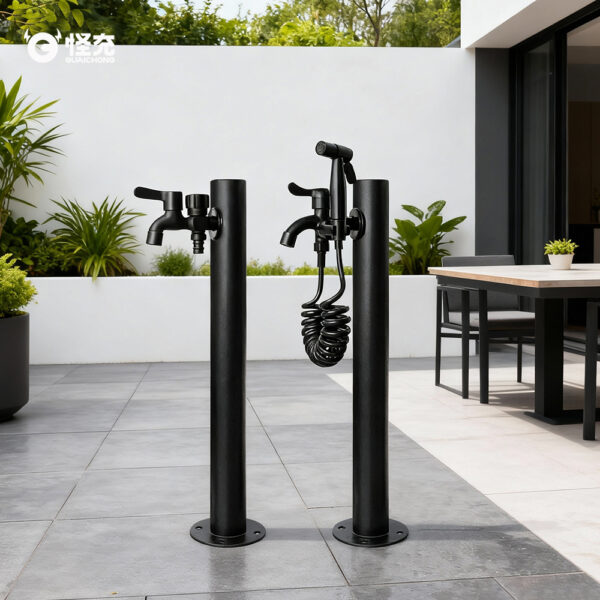 Freestanding Garden Faucet Pedestal