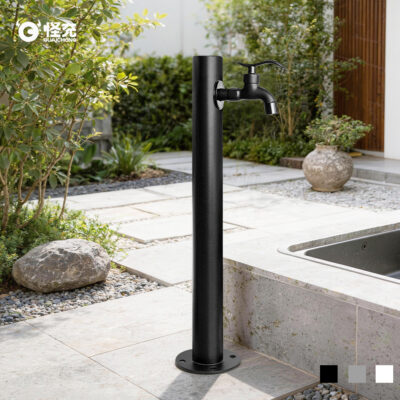 Outdoor Water Tap Pedestal for Garden