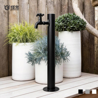 Outdoor Garden Faucet Pedestal for Garden