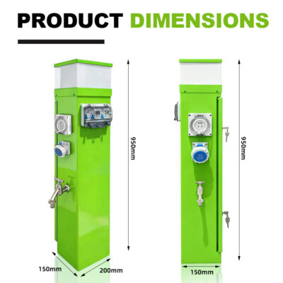 campsite utility pedestal