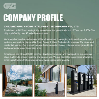 Outdoor Water Pedestal Manufacturer Company Profile